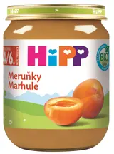 HiPP BIO Ovocný příkrm meruňky