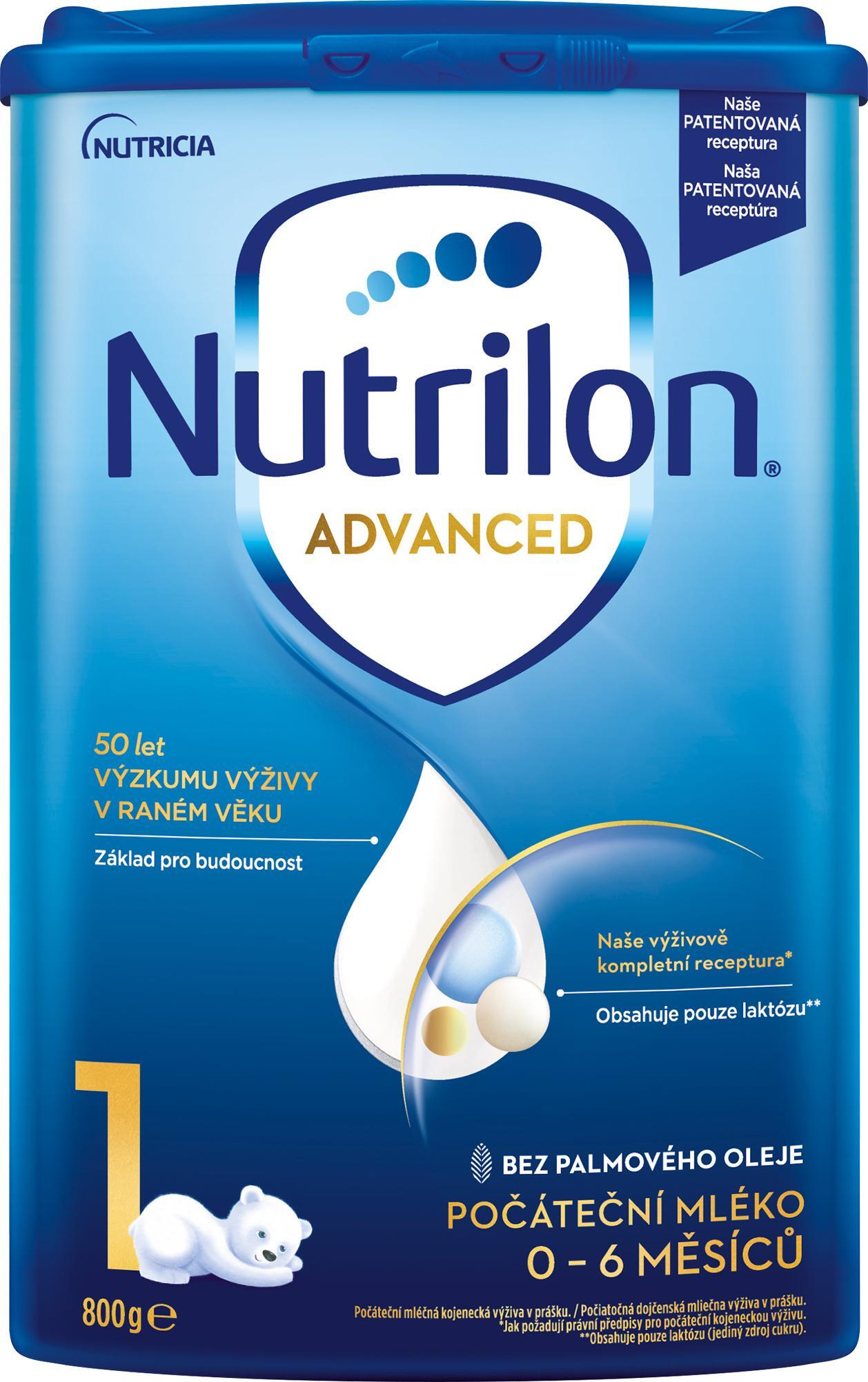 Nutrilon Advanced 1 Počáteční kojenecké mléko
