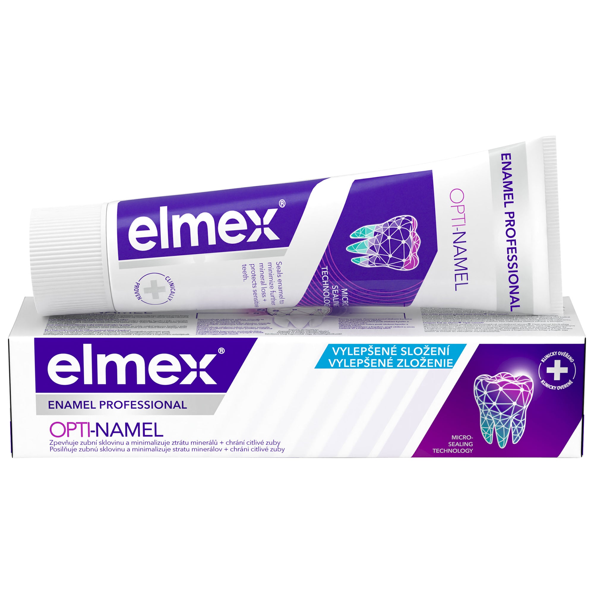 elmex Enamel Professional Opti-namel zubní pasta pro ochranu zubní skloviny