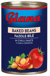 Giana Fazole bílé v rajčatové omáčce s chilli