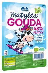 Matylda BIO Sýr gouda 48% plátky