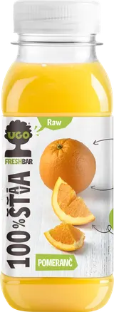 UGO RAW 100% pomeranč