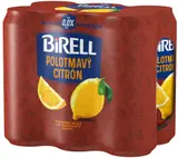 Birell 0.0 Polotmavý citron nealkoholické pivo 6×0,5 l plech