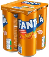 Fanta Pomeranč 4x0,33l plech