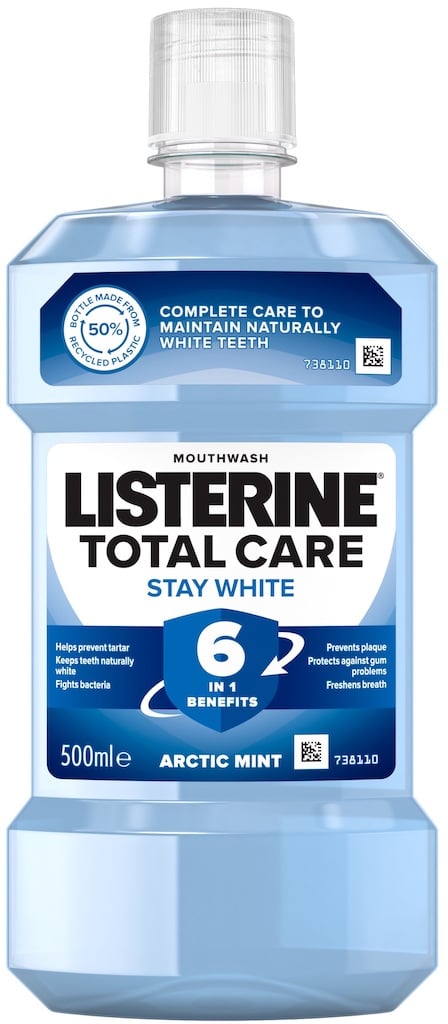 Listerine Total Care Stay White ústní voda