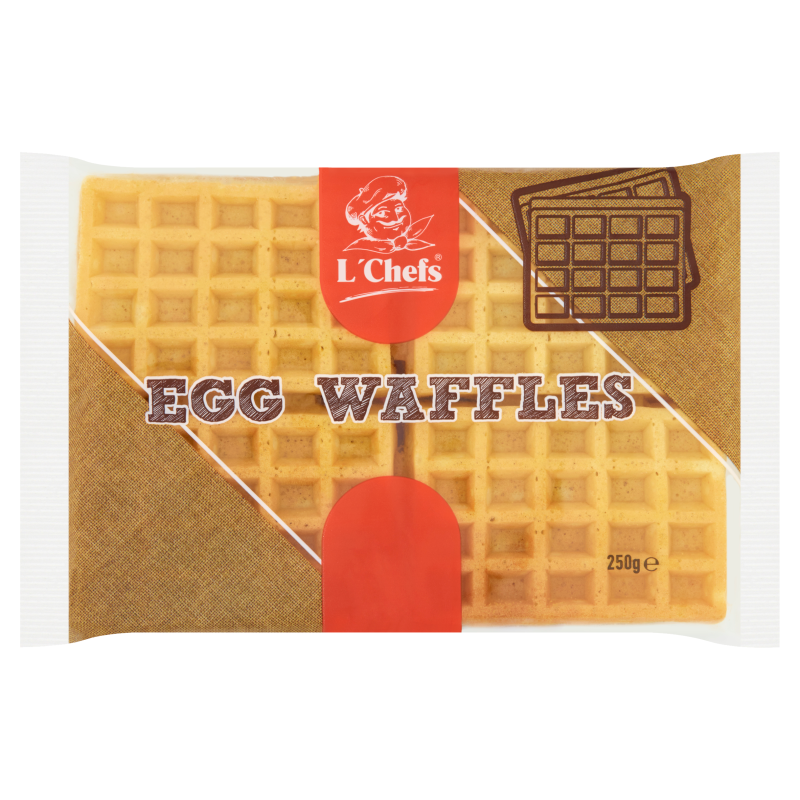 L’Chefs vaječné wafle