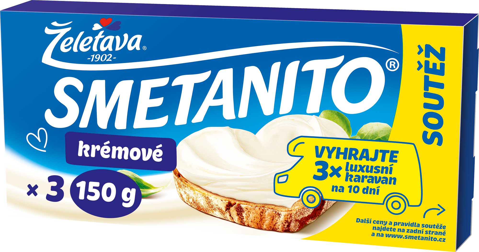 Smetanito Smetanové tavený sýr