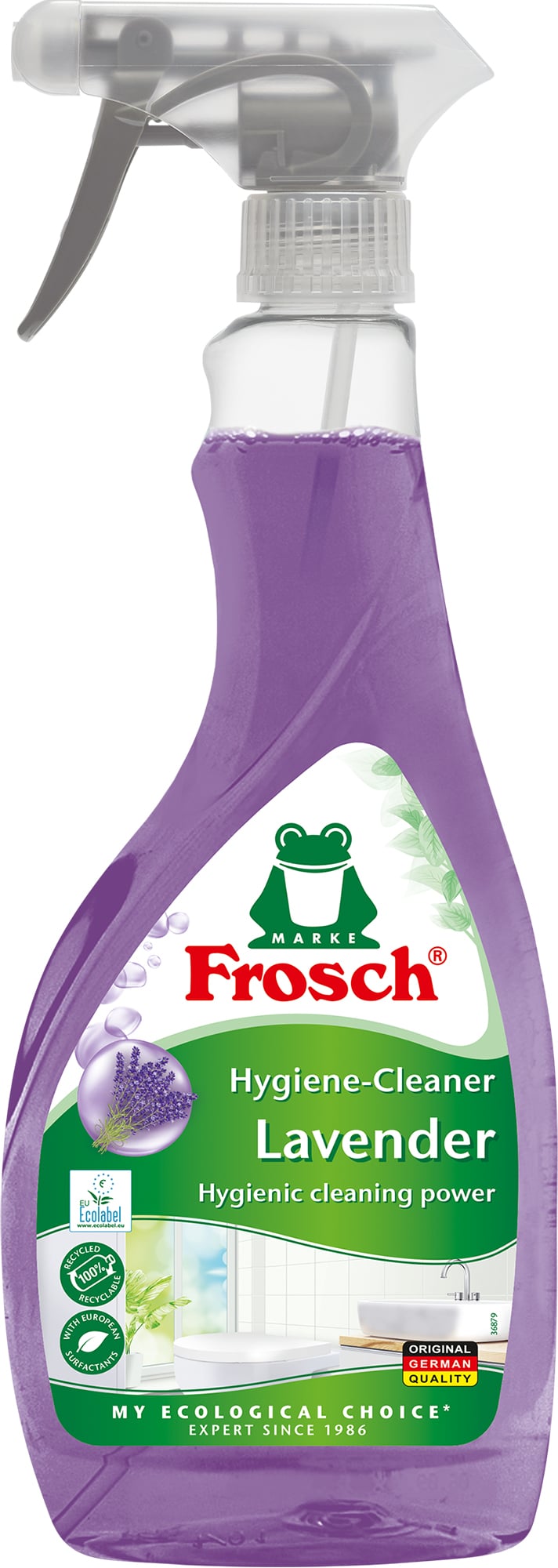 Frosch Čistič na koupelny a toalety s levandulí