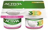 Activia Probiotický jogurt bílý slazený 4×120 g
