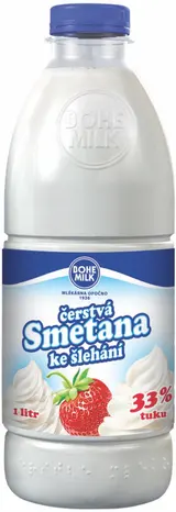 Bohemilk Čerstvá smetana ke šlehání 33%