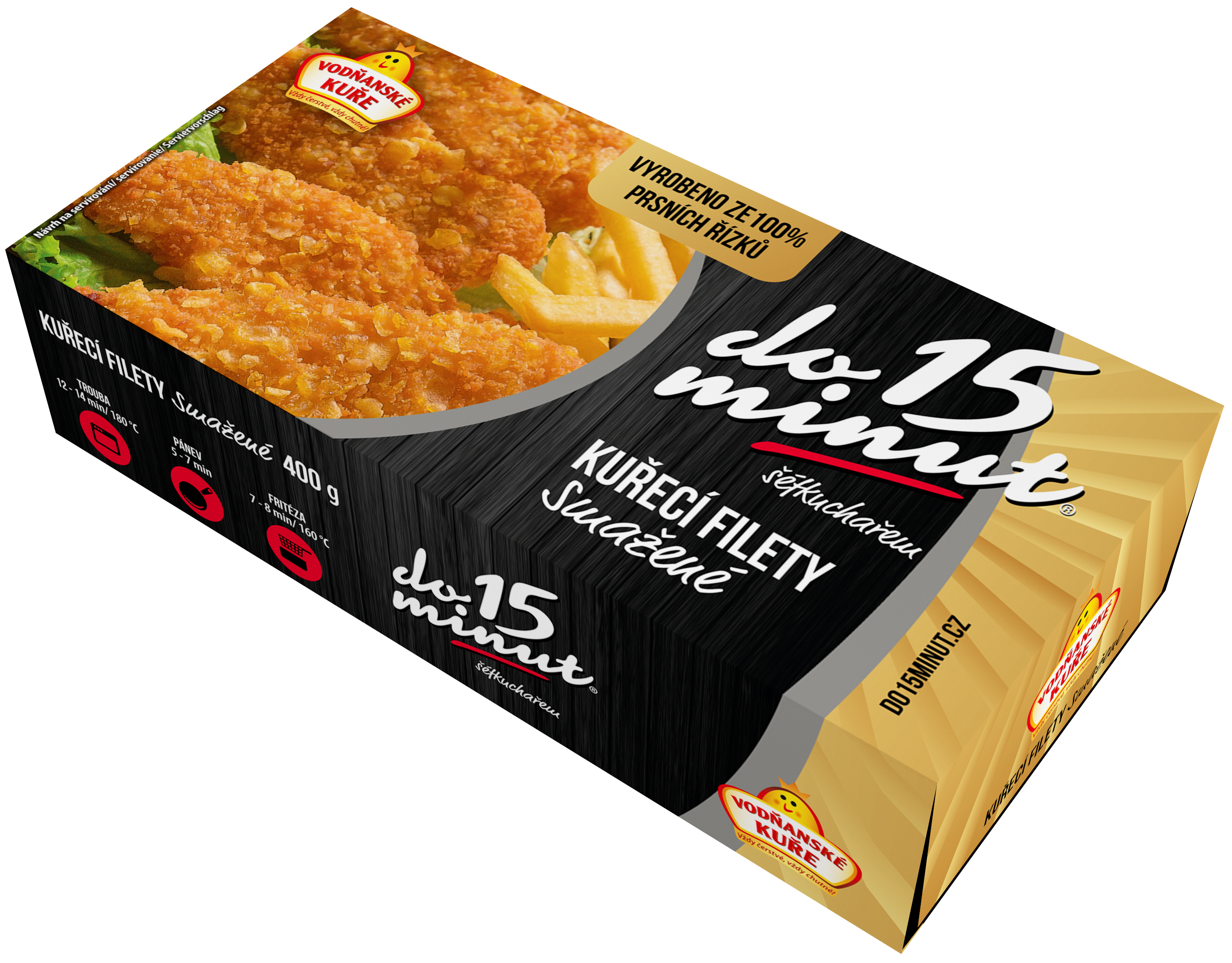 Smažené kuřecí filety