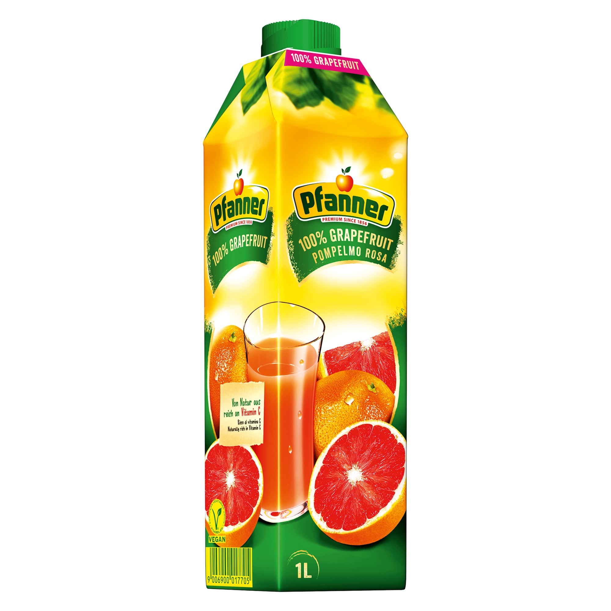 Pfanner Džus růžový grapefruit 100%