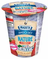 Madeta Jihočeský Nature jahodový jogurt bez laktózy