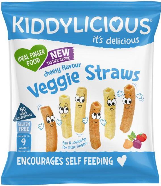 Kiddylicious Tyčinky se sýrovou příchutí