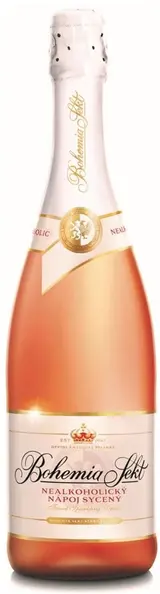Bohemia Sekt rose nealkoholický nápoj