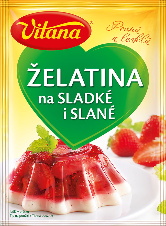 Vitana Jedlá želatina na sladké i slané v prášku