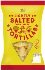 Marks & Spencer Tortilla chipsy kukuřičné mírně solené bezlepkové