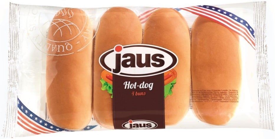 Kuchenmeister Hot dog žemle 4×62 g