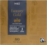 Marks & Spencer Porcovaný čaj Luxury Gold