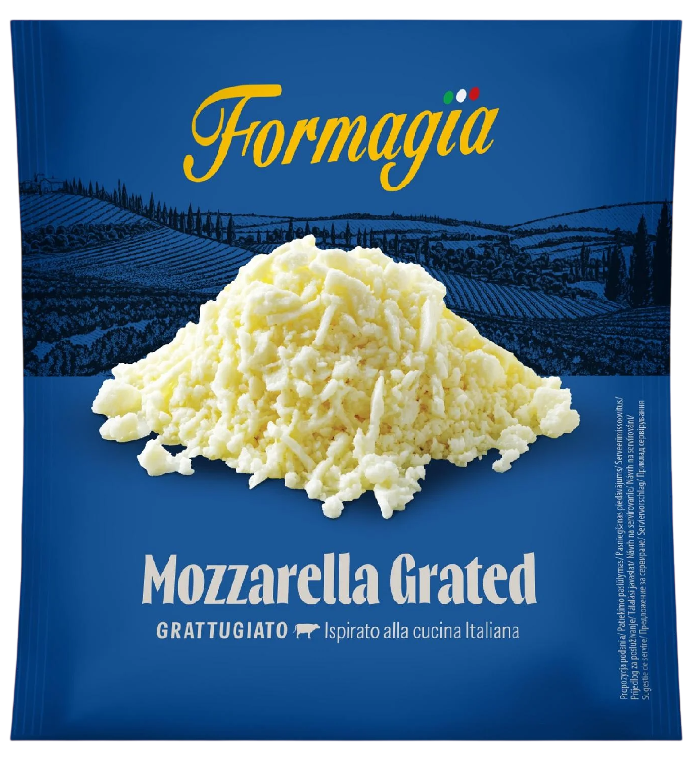 Formagia Mozzarella strouhaná