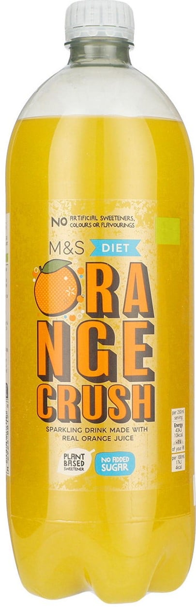 Marks & Spencer Pomerančová limonáda se sladidlem