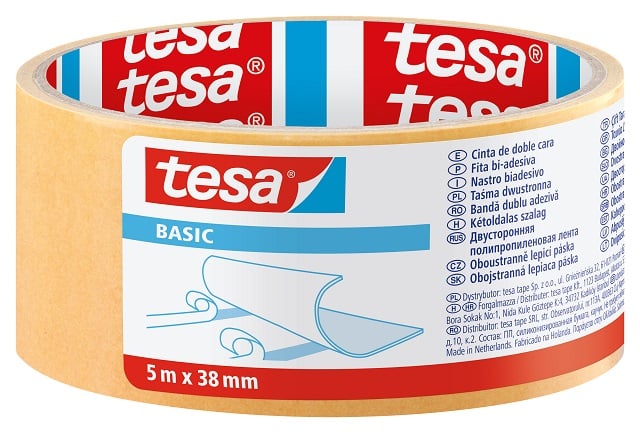 Tesa Oboustranná lepicí páska basic 38 mm