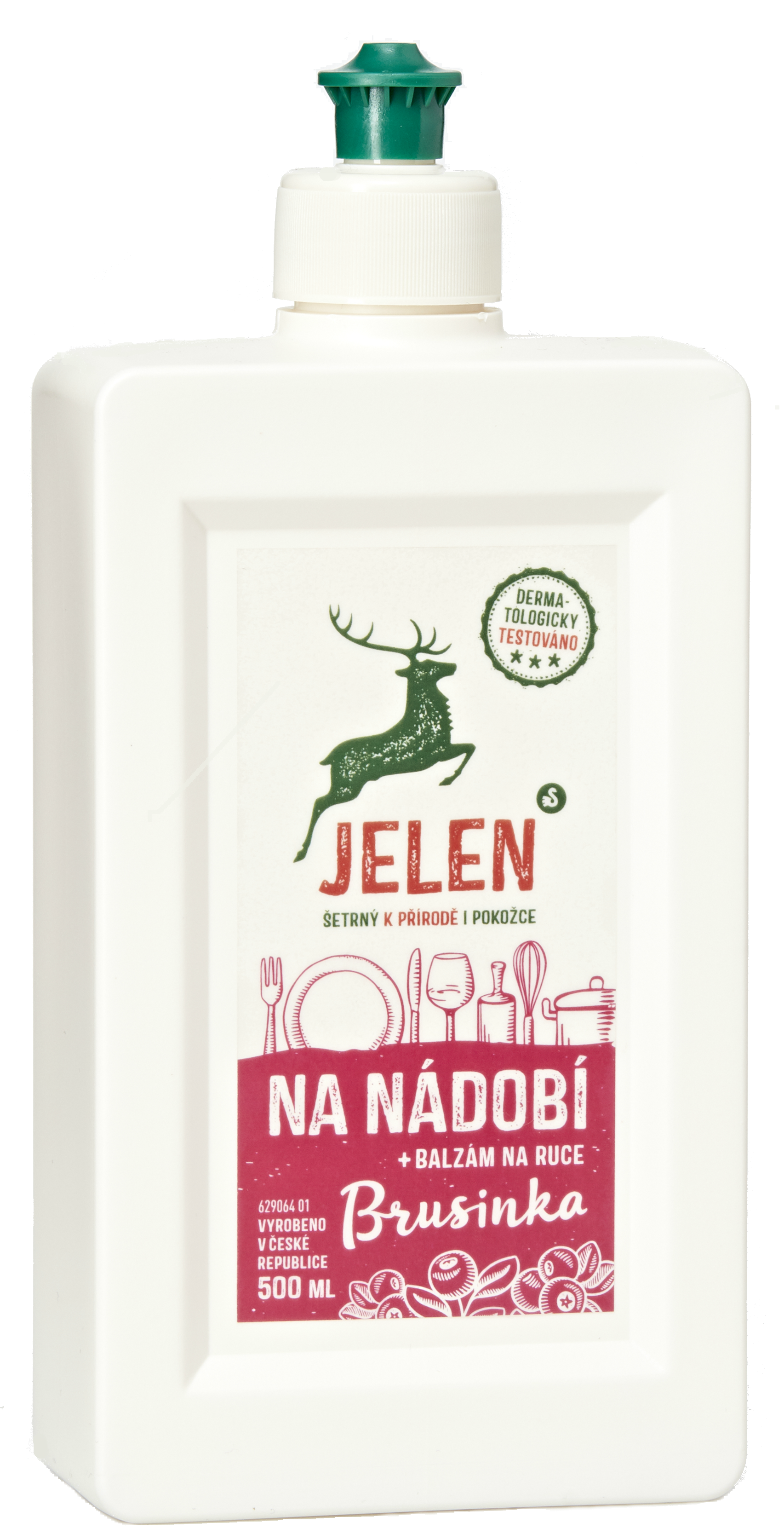 Jelen na ruční mytí nádobí brusinka