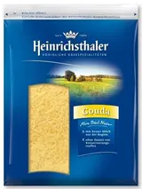Heinrichsthaler Gouda strouhaná v sáčku se zipem