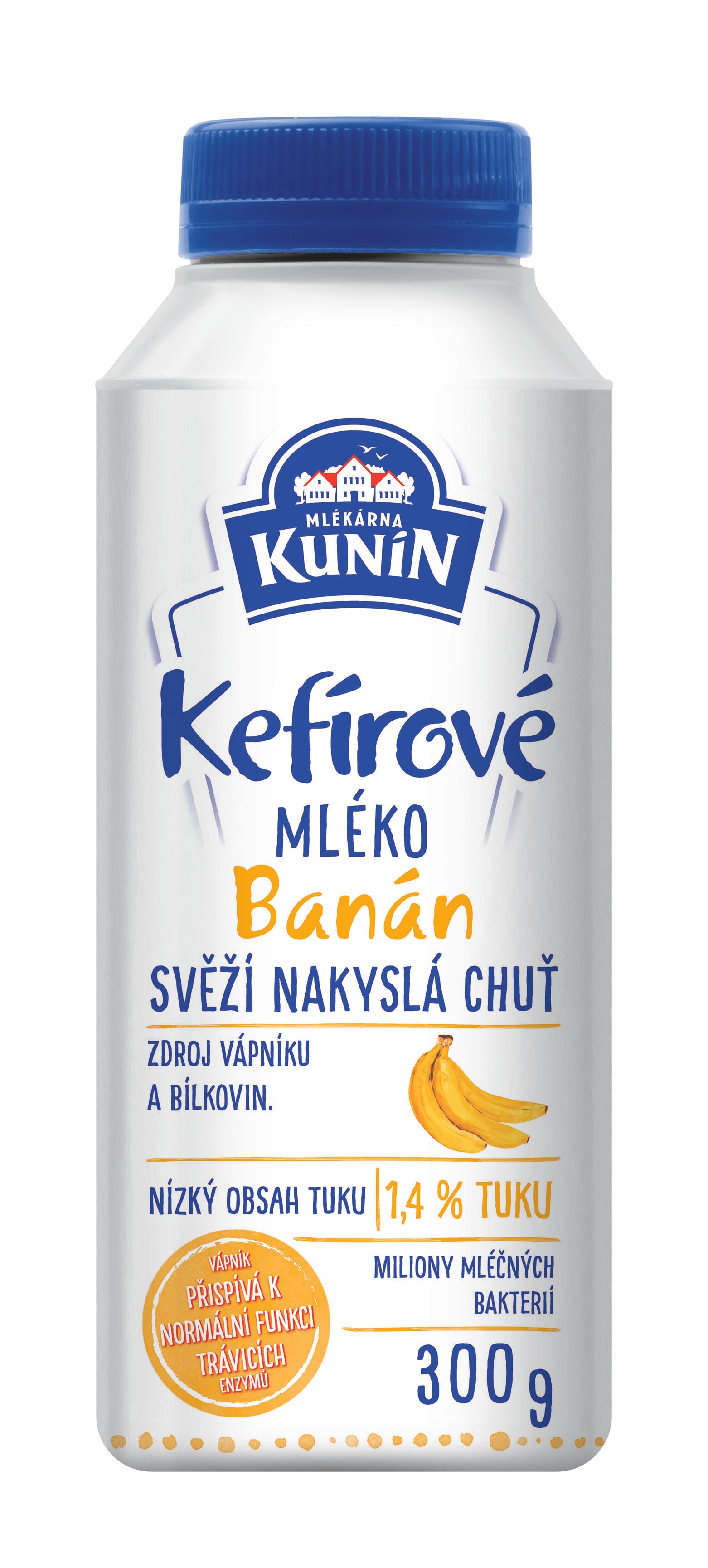 Mlékárna Kunín Kefírové mléko banán