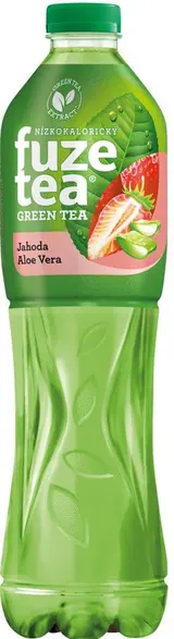 FuzeTea zelený ledový čaj jahoda aloe vera