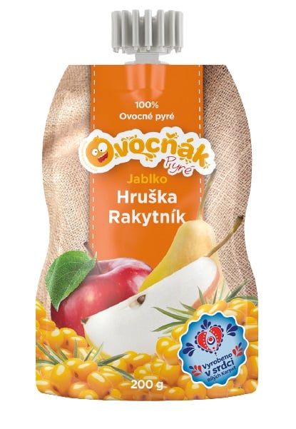 Ovocňák Kapsička jablko, hruška a rakytník