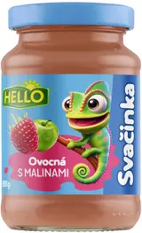 Hello Ovocná svačinka s malinami a vitaminem C