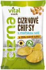 Vital Snack Cizrnové chipsy s mořskou solí