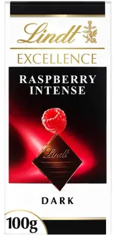 Lindt Čokoláda EXCELLENCE Hořká s kousky malin