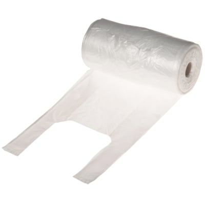 Mikrotenové sáčky s uchy na roli, nosnost až 3 kg