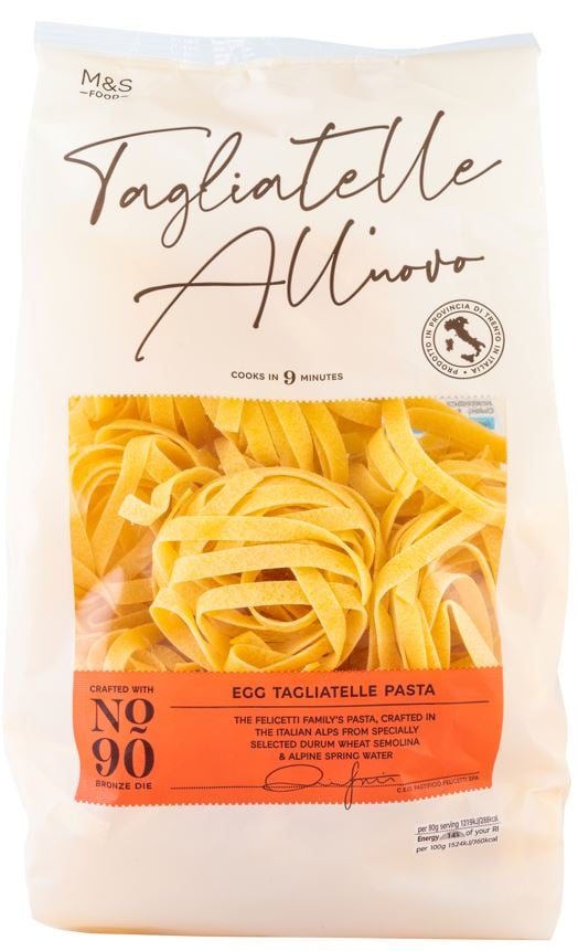 Marks & Spencer Tagliatelle vaječné těstoviny
