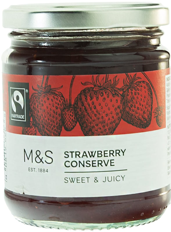 Marks & Spencer Jahodový extra džem