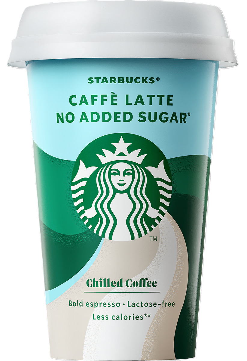 Starbucks Caffè Latte bez přidaného cukru