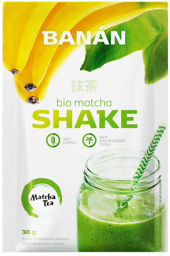 Matcha Tea BIO Matcha Shake Banán