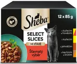 Sheba Kapsičky smíšený výběr ve šťávě pro dospělé kočky 12×85 g