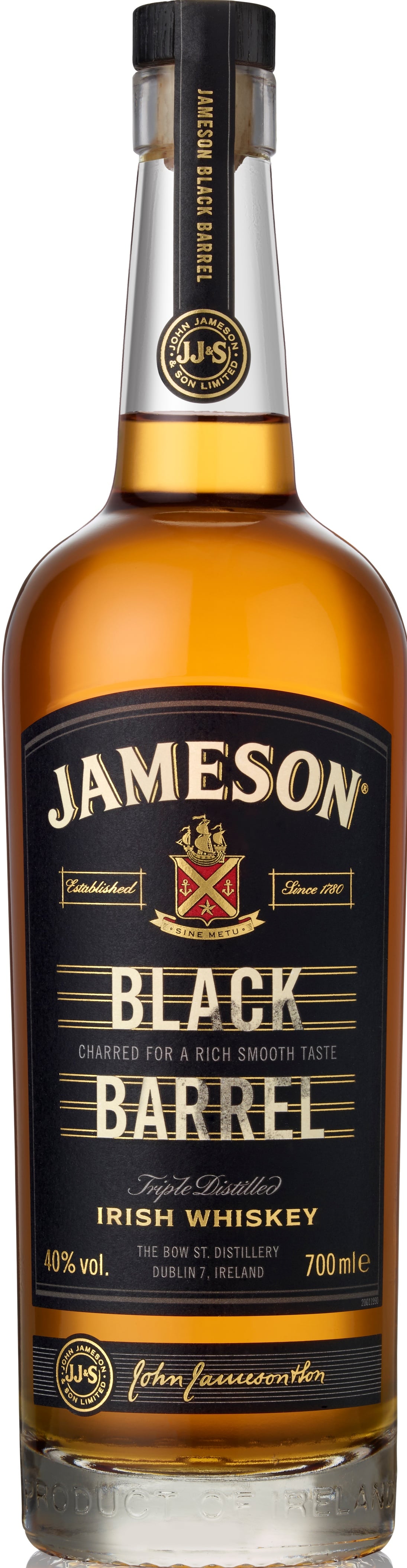 Jameson Black Barrel 40% obj.