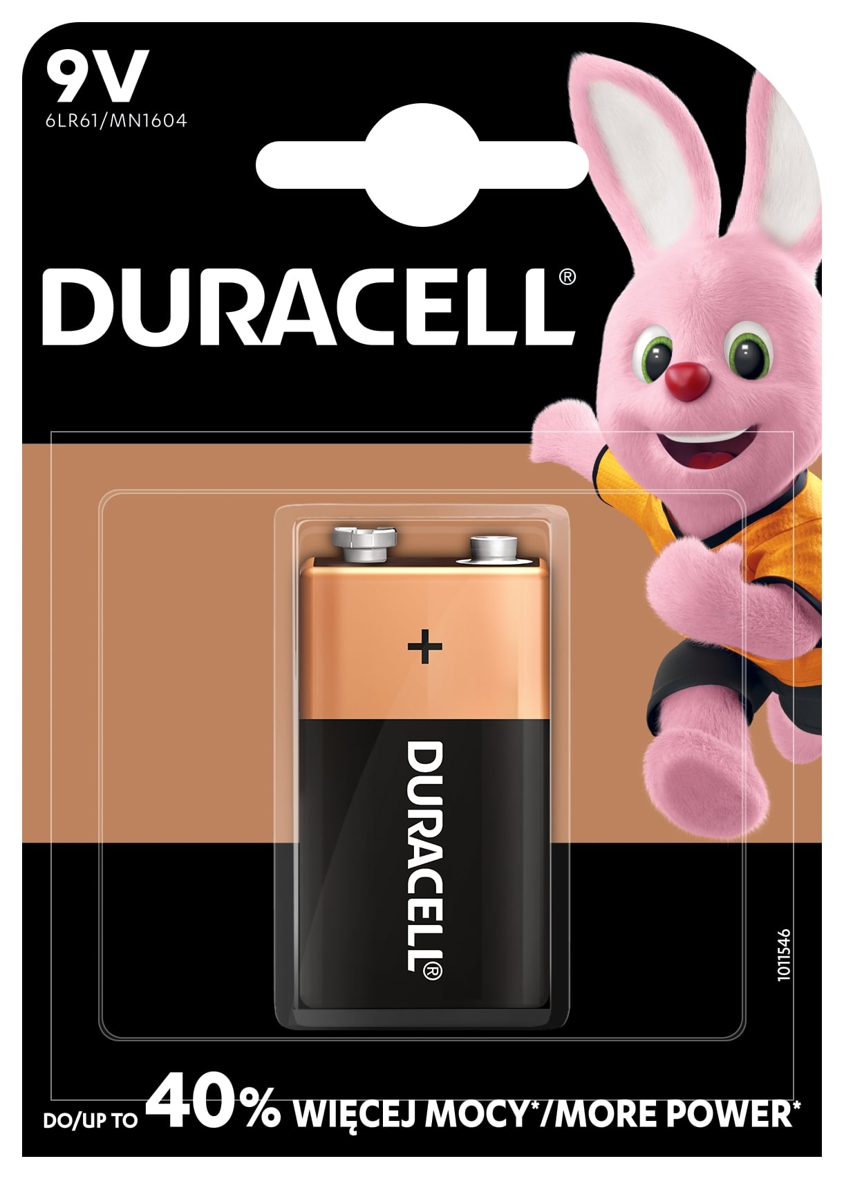 Duracell alkalická baterie (9V)
