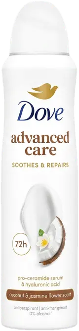 Dove Advanced Care Coconut & Jasmine Flower antiperspirant sprej