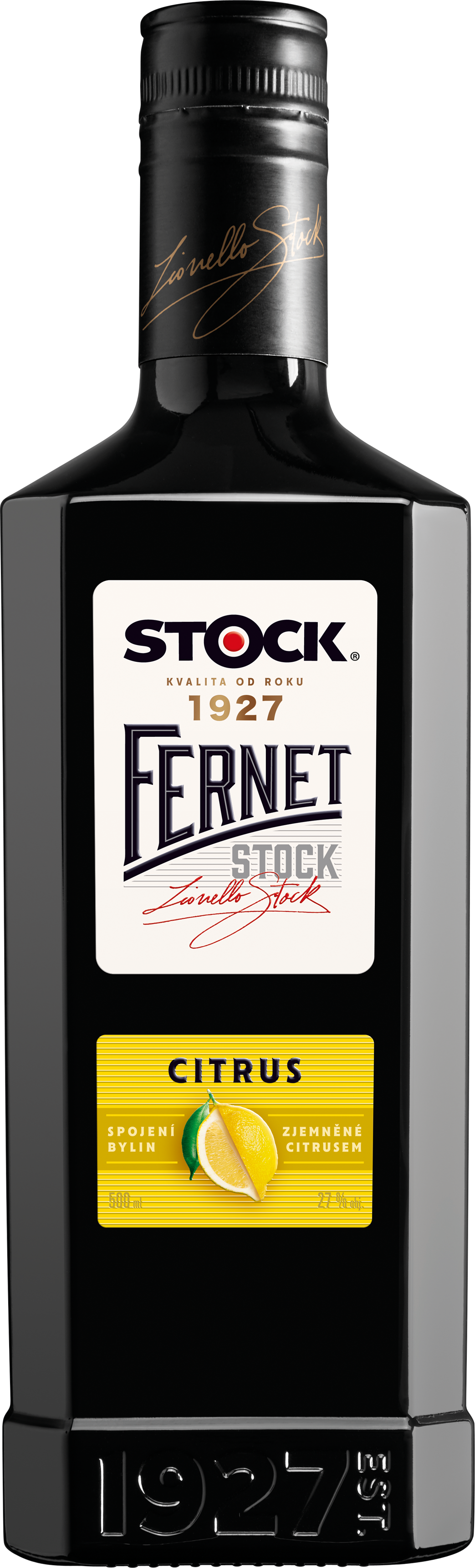 Fernet Stock Citrus Bylinný likér 27% obj.