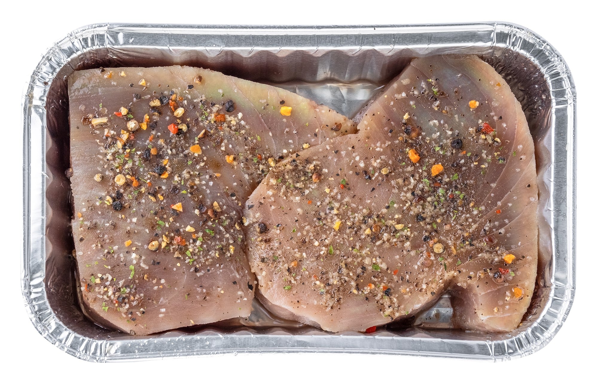 Tuňák steak s kořením na gril, 2 porce