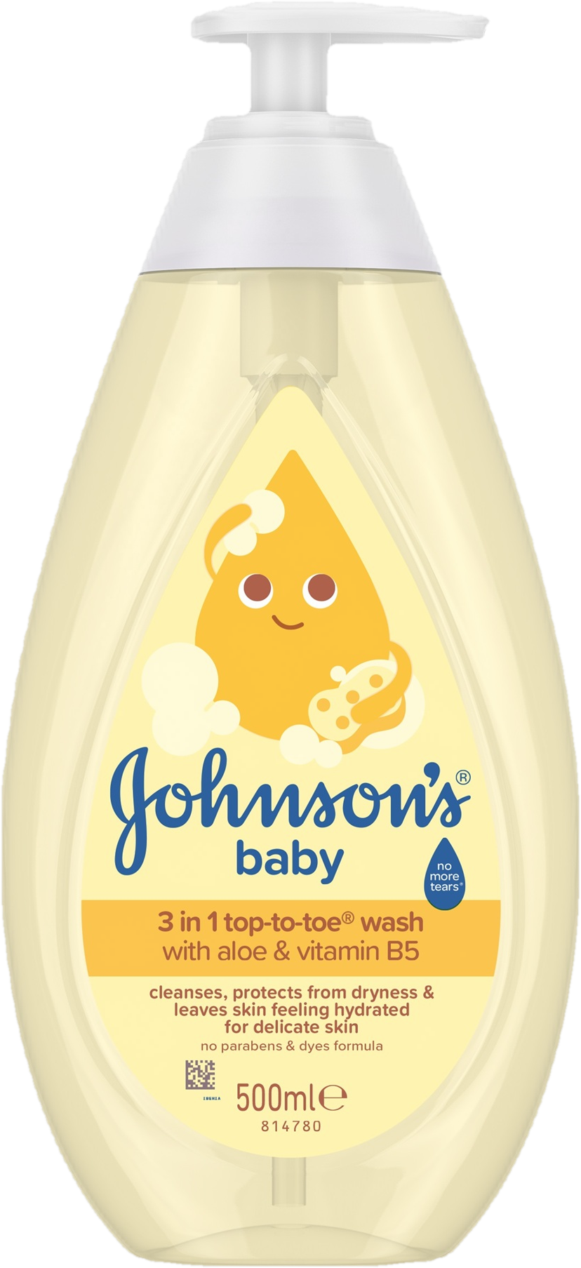 Johnson's® Baby Top-to-toe mycí gel 3v1 tělo a vlásky