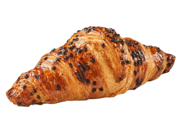 Croissant plněný lískooříškovým krémem