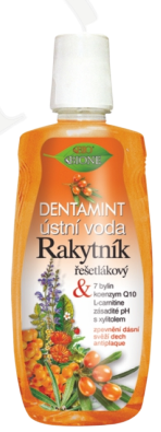 Bione cosmetics BIO Dentamint ústní voda rakytník