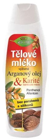 Bione cosmetics BIO Tělové mléko arganový olej a karité