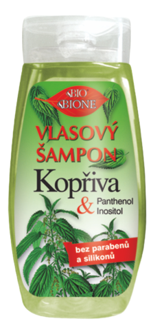 Bione cosmetics BIO Vlasový šampon kopřiva a panthenol